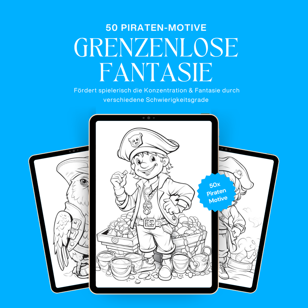 Abenteuer Malbuch Bundle - 200 Ausmalbilder zum Ausdrucken Bilder | PDF