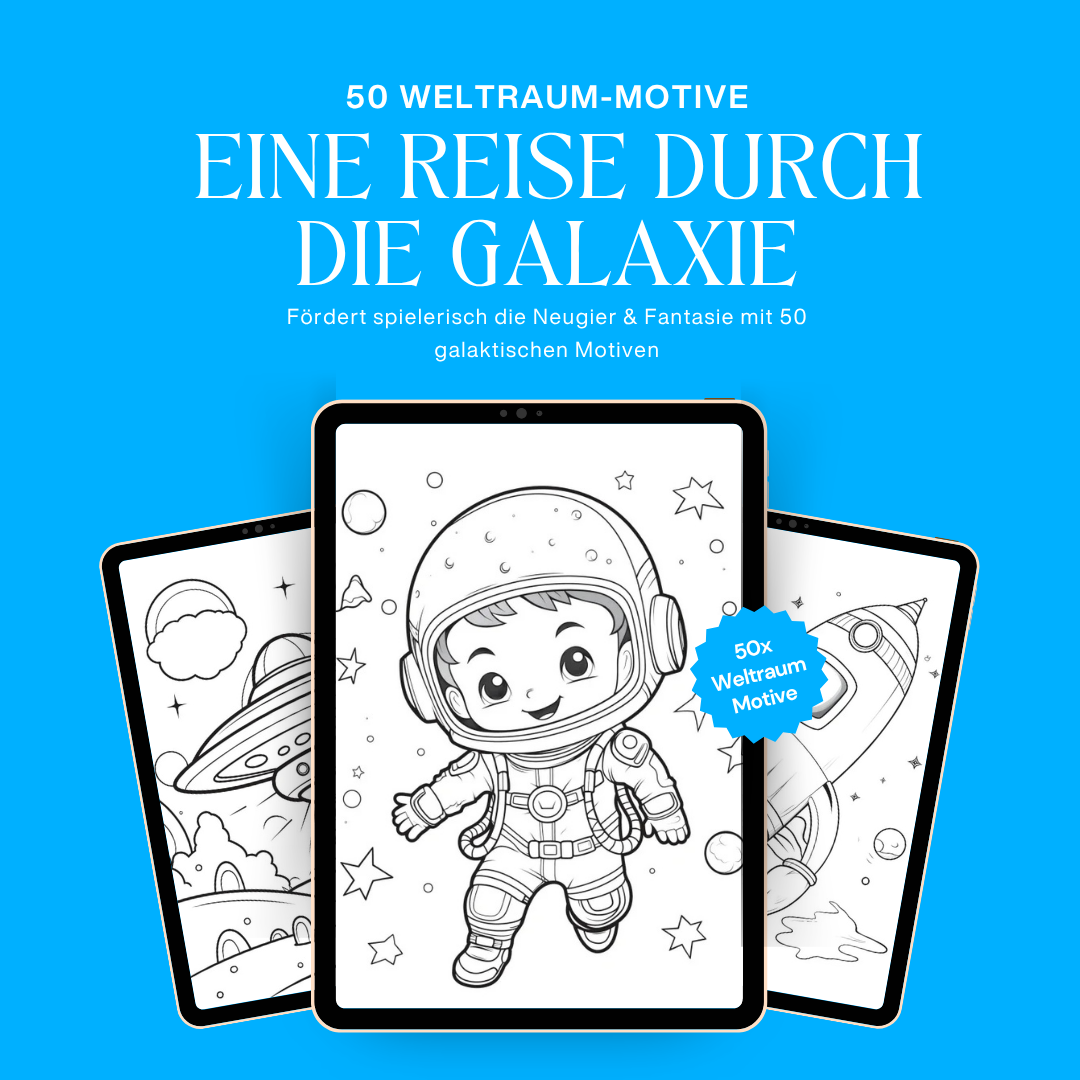 Abenteuer Malbuch Bundle - 200 Ausmalbilder zum Ausdrucken Bilder | PDF